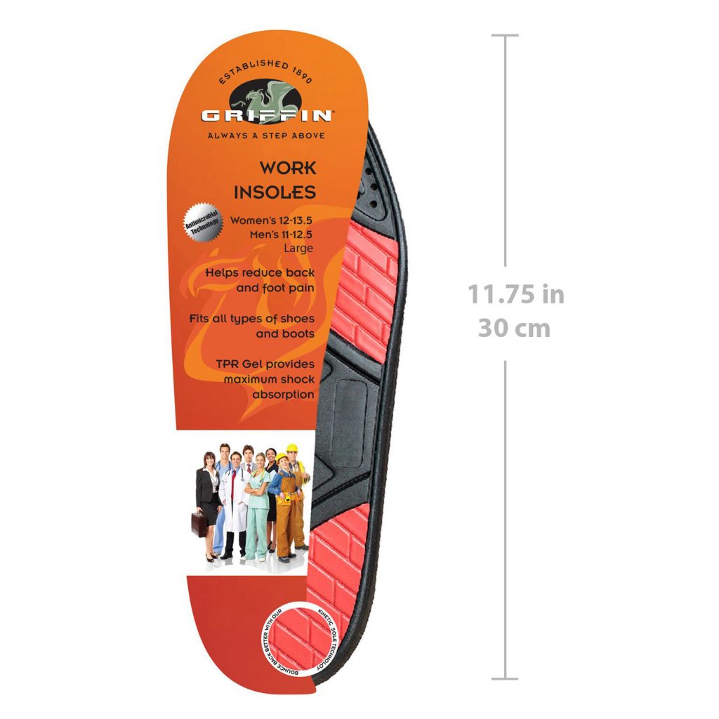 Work Insoles (Large)